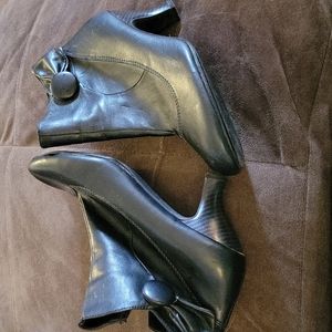 2 for $32 Black ankle boots
